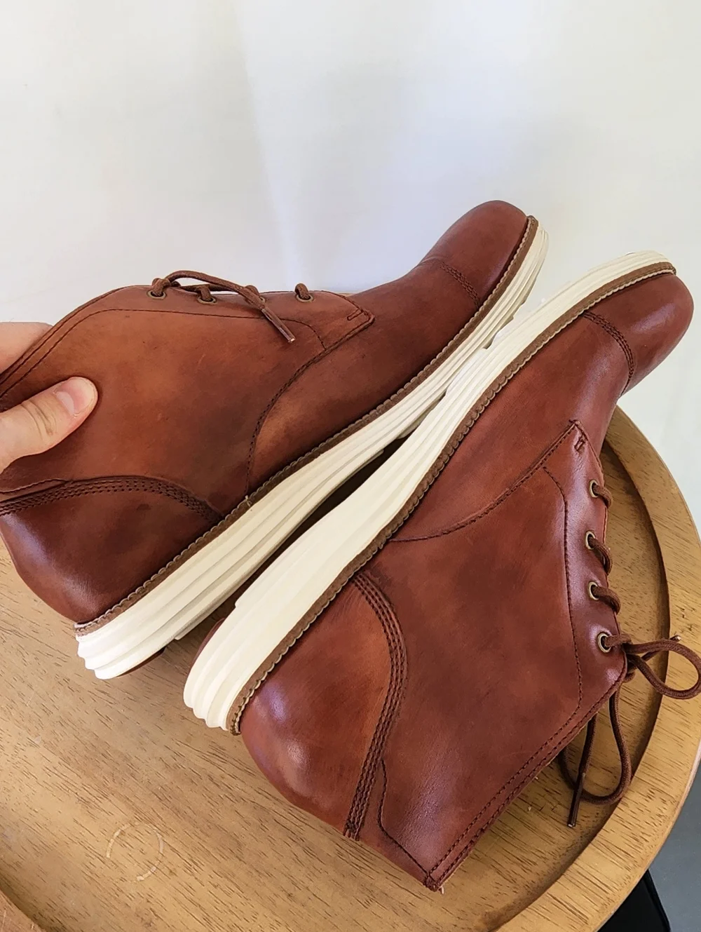 Cole Haan Men's Leather Chukka Boots